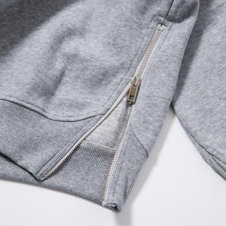 Essential Logo Half Zip Sweat - グレー