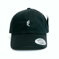 F.C.F.C .× FLEXFIT CAP /  FCワンポイント刺繍（ブラック）