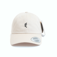 F.C.F.C .× FLEXFIT CAP / FCワンポイント刺繍（ベージュ）