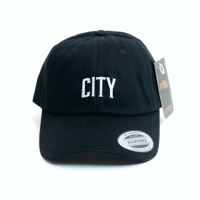 F.C.F.C .× FLEXFIT CAP / CITY刺繍（ブラック）