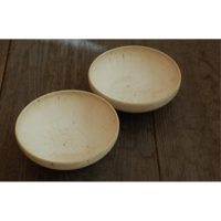 【岩山陽平】 浅鉢  （marble white）