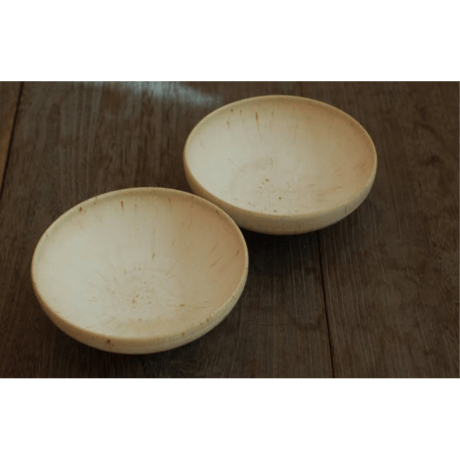 【岩山陽平】 浅鉢  （marble white）