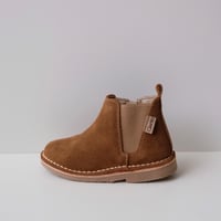 <ご予約>Cienta SUEDE SIDE GORE BOOTS beige / suede 1052(25(15cm)～37(23cm)