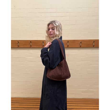 Nananita FOUNTAIN CROCHET BAG - WOOD
