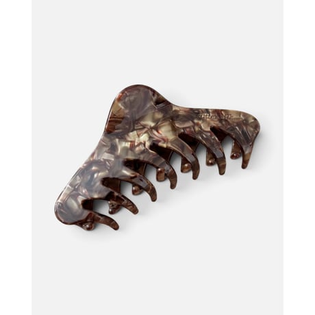 Buttermilk Georgia Claw Clip in Toasted