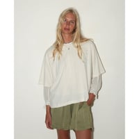 SUMMER & STORM WOMENS BOXY TEE NATURAL