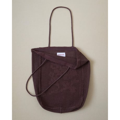 Nananita ROSE CROCHET BAG - WOOD