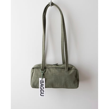 BAGGU Small Nylon Bowler Bag - Caper