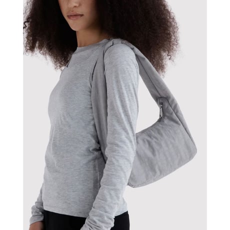 BAGGU Small Nylon Meringue Bag - Fog