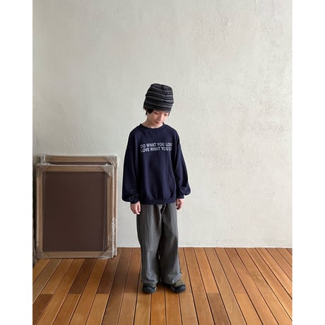 Soy Milk Sweatshirt Navy(JS,JM,JL)