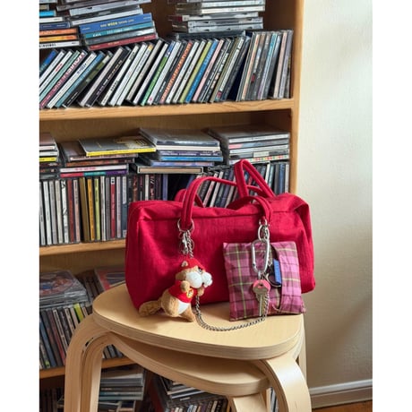 BAGGU Standard Baggu - Azalea Pink Tartan