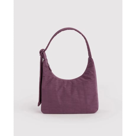 BAGGU Mini Nylon Shoulder Bag - Wild Plum