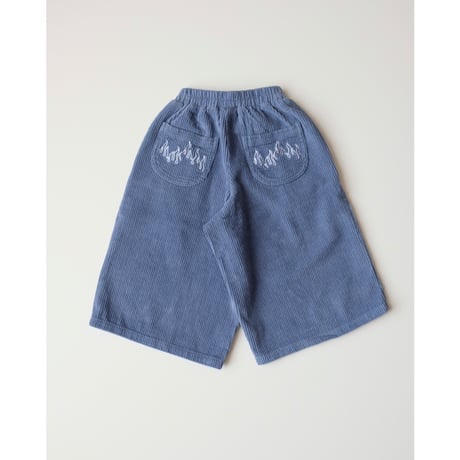 FYTZ blaze cord pants blue flame(BB-1Y,2Y-3Y,4Y-5Y)