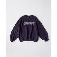 Soy Milk Sweatshirt Navy(JS,JM,JL)