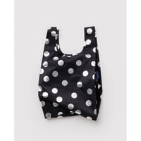 BAGGU Baby Baggu - Silver Metallic Polka Dot