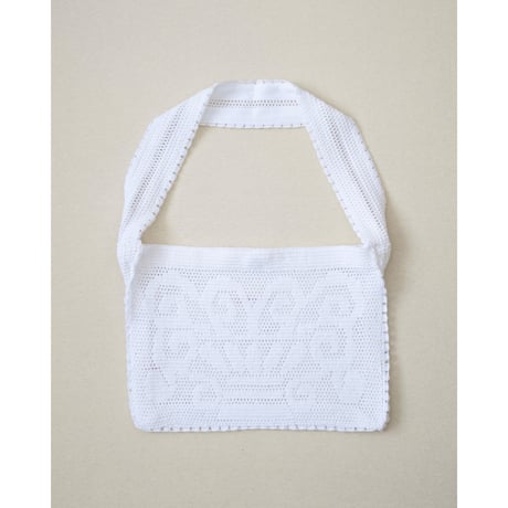 Nananita FOUNTAIN CROCHET BAG - DOVE