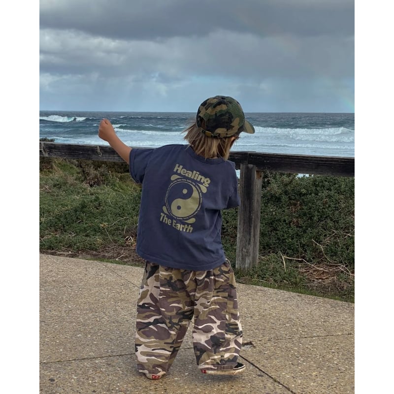 ziggy zaza 美品　2-3y パンツ ZIGGY ZAZA chameleon pant grape camo(2-3Y,3-4Y,