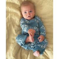 SUMMER & STORM BABY PANT- BLUE FLORAL(3-6M,6-12M,12-18M,18-24M)