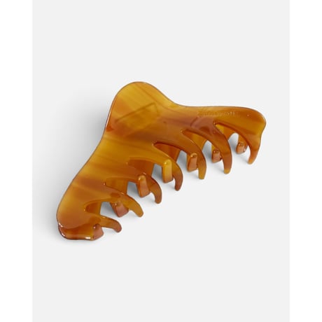 Buttermilk Georgia Claw Clip in Burnt Marmalade