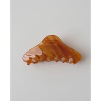 Buttermilk Georgia Claw Clip in Burnt Marmalade