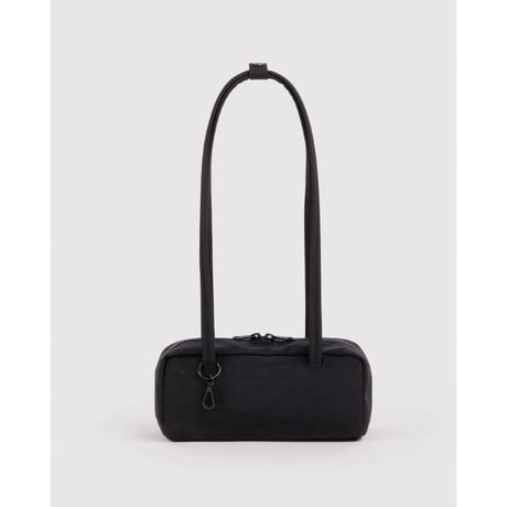 BAGGU Small Nylon Bowler Bag - Black
