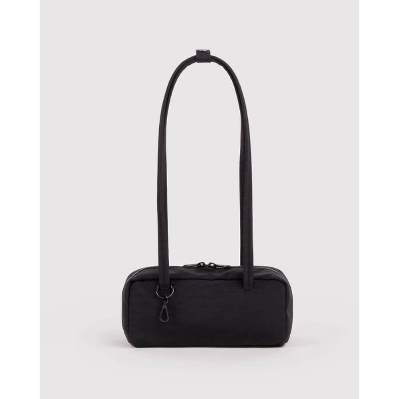BAGGU Small Nylon Bowler Bag - Black | UNO babe