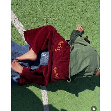 FYTZ blaze cord pants flame(BB-1Y,2Y-3Y,4Y-5Y)