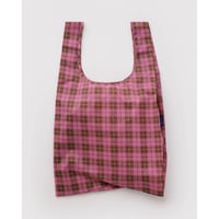 BAGGU Standard Baggu - Azalea Pink Tartan