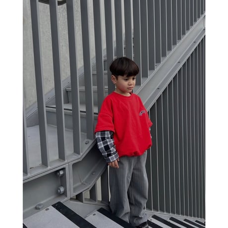 EXTRA-EXTRA STRIPE BARREL PANT(6-7Y,8-9Y,12-13Y)