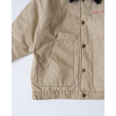 ZIGGY ZAZA de kat padded coat dune(2-3Y,3-5Y,5-7Y,7-9Y)