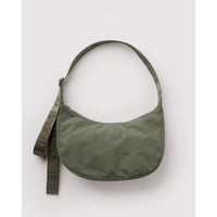 BAGGU Medium Nylon Crescent Bag - Caper