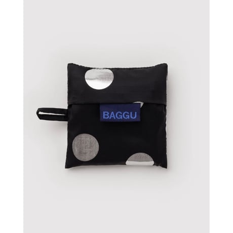 BAGGU Baby Baggu - Silver Metallic Polka Dot