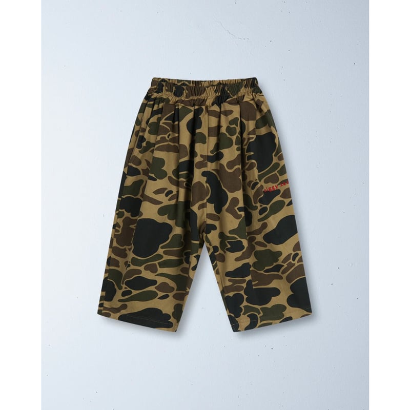 ziggy zaza カモフラパンツ 5-7y 迷彩 ZIGGY ZAZA chameleon pant dune camo(2-3Y,3-4Y,4-5Y,5-7Y,7-9Y