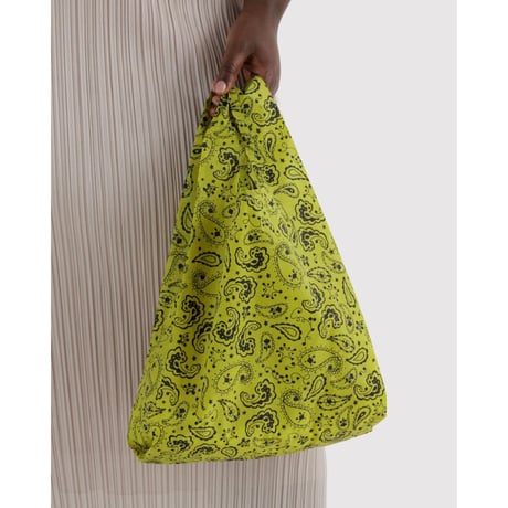 BAGGU Baby Baggu - Chartreuse Paisley