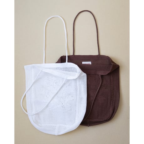 Nananita ROSE CROCHET BAG - WOOD