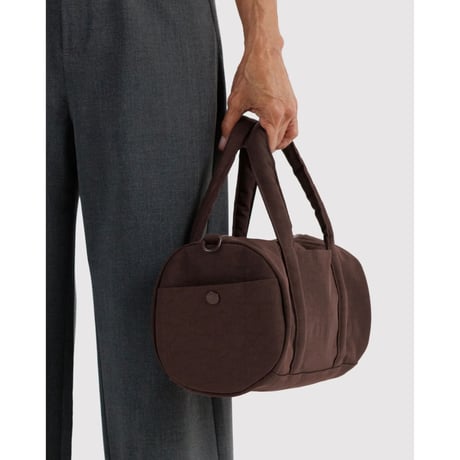 BAGGU Nylon Duffle Bag - Coffee