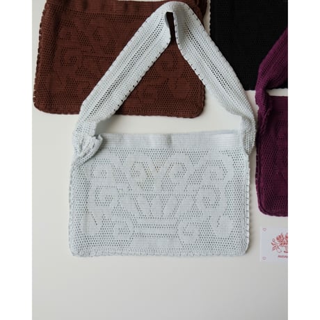 Nananita FOUNTAIN CROCHET BAG - AIR