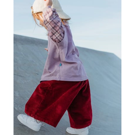 FYTZ blaze cord pants flame(BB-1Y,2Y-3Y,4Y-5Y)