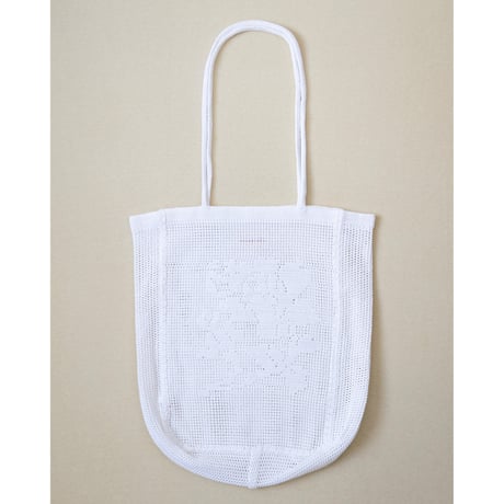 Nananita ROSE CROCHET BAG - DOVE