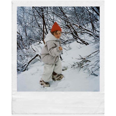 ZIGGY ZAZA juno padded bomber cloud check(2-3Y,3-5Y,5-7Y,7-9Y)