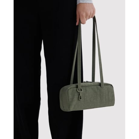 BAGGU Small Nylon Bowler Bag - Caper