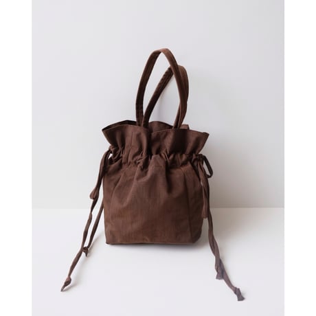 BAGGU Nylon Drawstring Bag Coffee