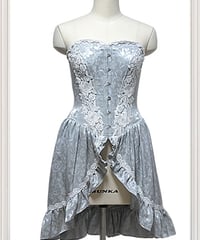 ◆◇millefleurs/ミルフルール◇◆薔薇柄パフスリーブワンピース Millefleurs (ミルフルール）