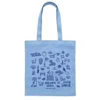 CAT IN SEOUL blue | Eco bag