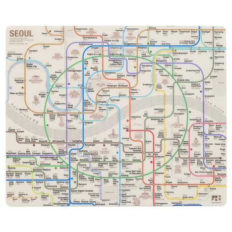 SEOUL RAILWAYS | Mouse pad