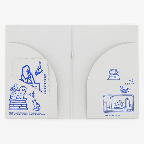 SEOUL gray | Passport cover 2