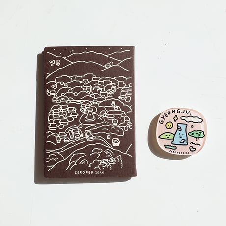 GYEONGJU brown | Passport cover 2