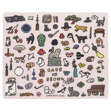 CATS IN SEOUL | Mouse pad