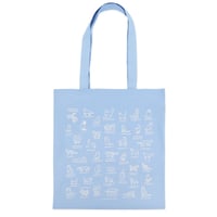 CAT DICTIONARY 4 blue | Eco bag
