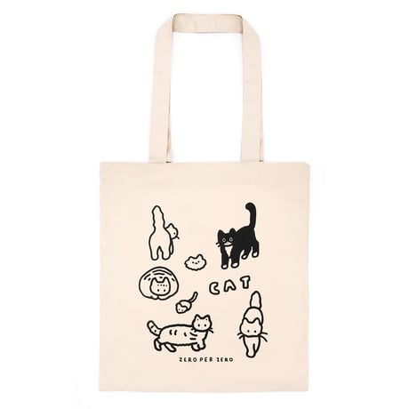 CATS white | Eco bag